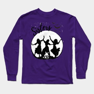 Sisters Hocus Pocus Halloween Long Sleeve T-Shirt